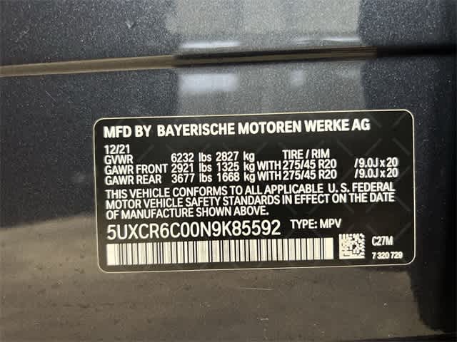 2022 BMW X5 xDrive40i 35