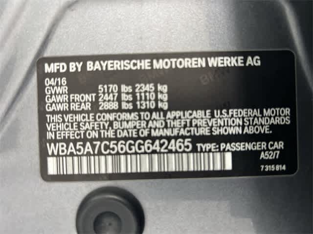 Thumbnail: 2016 BMW 5 Series - 33