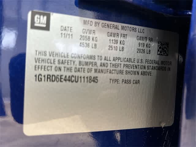 Thumbnail: 2012 Chevrolet Volt - 32