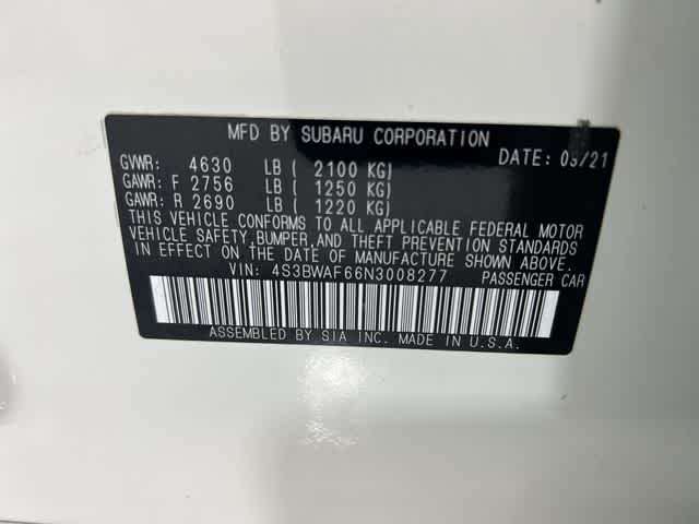 Thumbnail: 2022 Subaru Legacy - 34