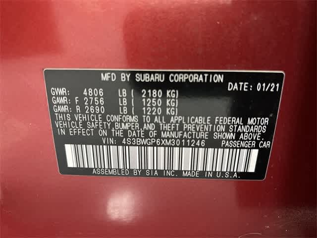 Thumbnail: 2021 Subaru Legacy - 34