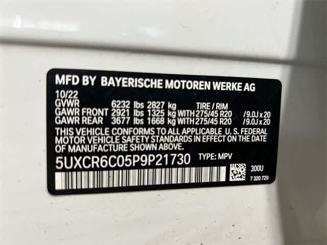 2023 BMW X5 xDrive40i 35