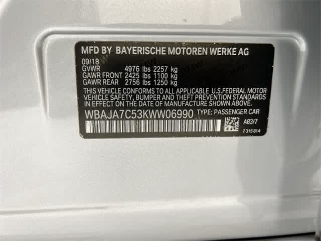 Thumbnail: 2019 BMW 5 Series - 34