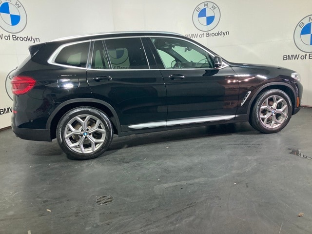 Certified 2021 BMW X3 30i with VIN 5UXTY5C08M9G40555 for sale in Brooklyn, NY