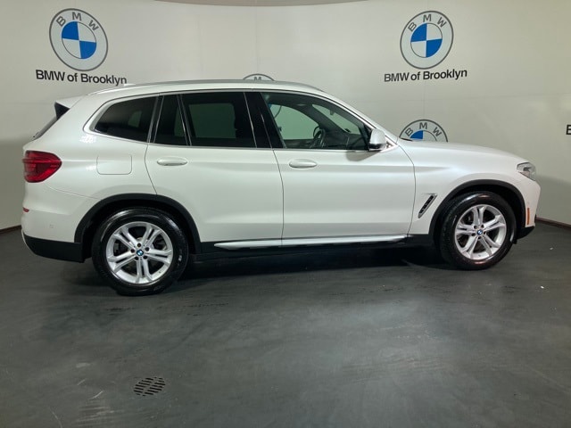 Certified 2021 BMW X3 30i with VIN 5UXTY5C06M9G23799 for sale in Brooklyn, NY