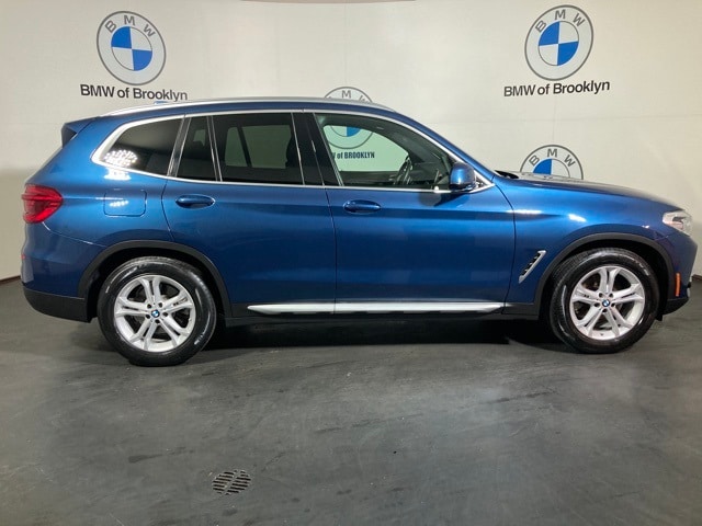 Certified 2021 BMW X3 30i with VIN 5UXTY5C01M9H25110 for sale in Brooklyn, NY