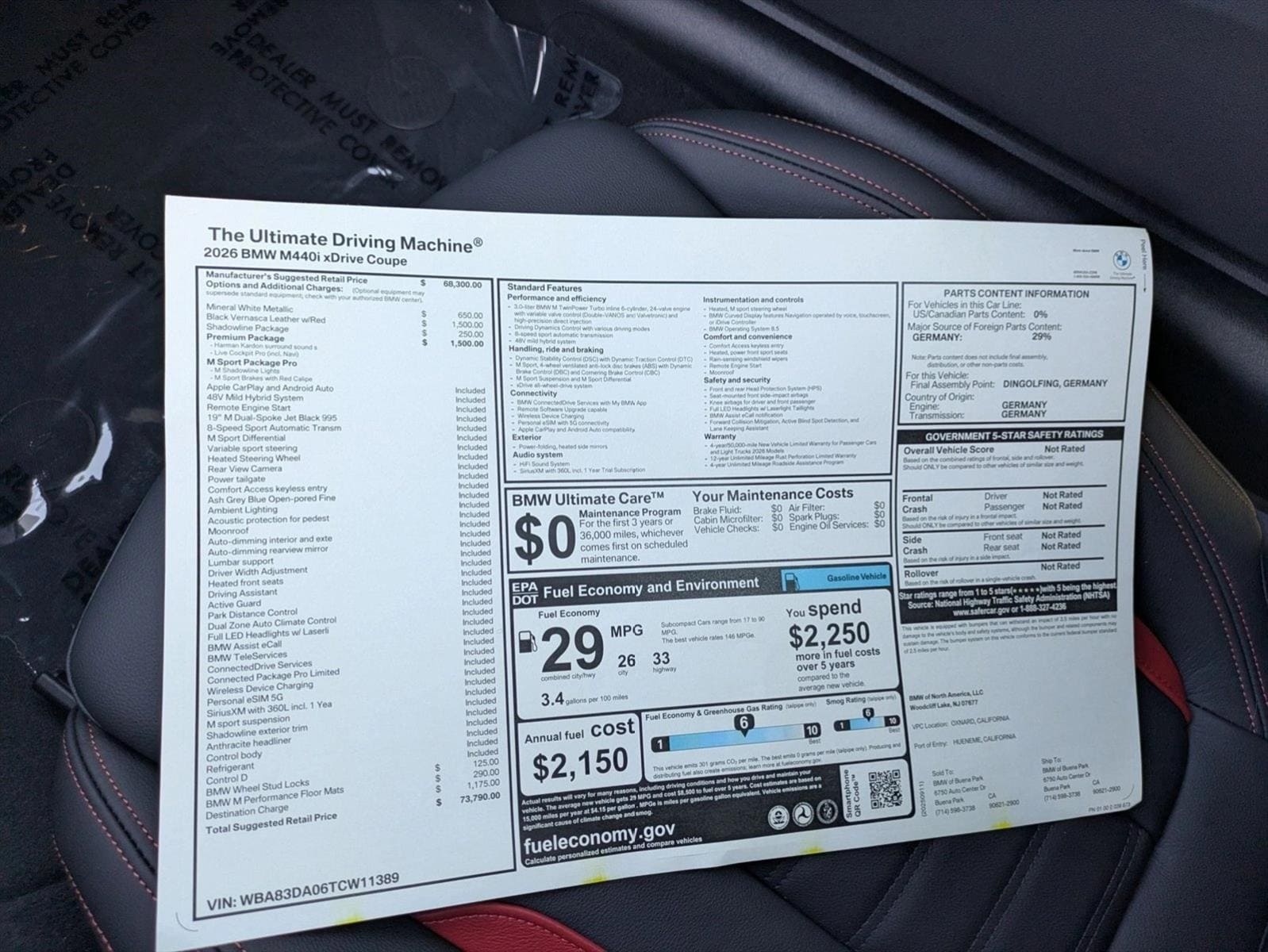 2026 BMW 4 Series M440i - Photo 18