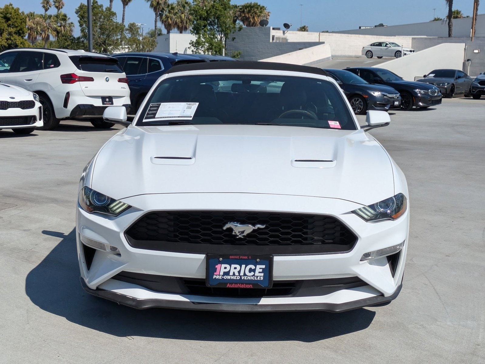 Used 2020 Ford Mustang EcoBoost Premium with VIN 1FATP8UH8L5101274 for sale in Buena Park, CA
