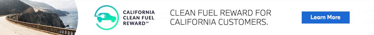 California Clean Fuel Reward info banner