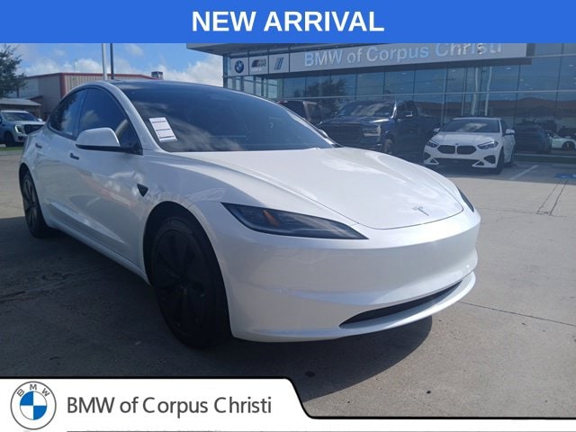 Used 2025 Tesla Model 3 Long Range with VIN 5YJ3E1EA9SF041222 for sale in Corpus Christi, TX