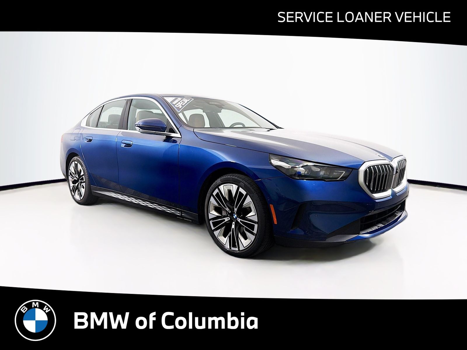 Phytonic Blue Metallic 2025 BMW 5 Series 540i xDrive Sedan All-Wheel Drive 8-Speed Automatic