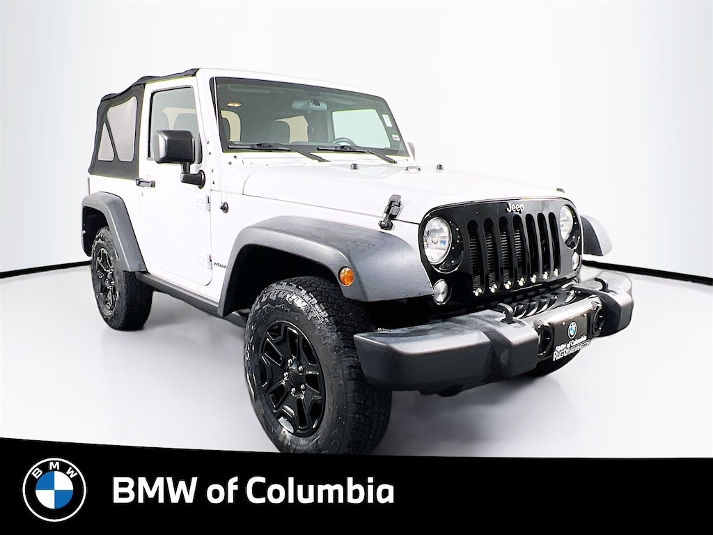 Used 2017 Jeep Wrangler JK Willys Wheeler SUV