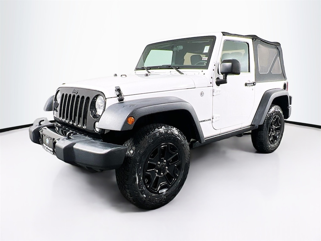 Used 2017 Jeep Wrangler JK Willys Wheeler SUV