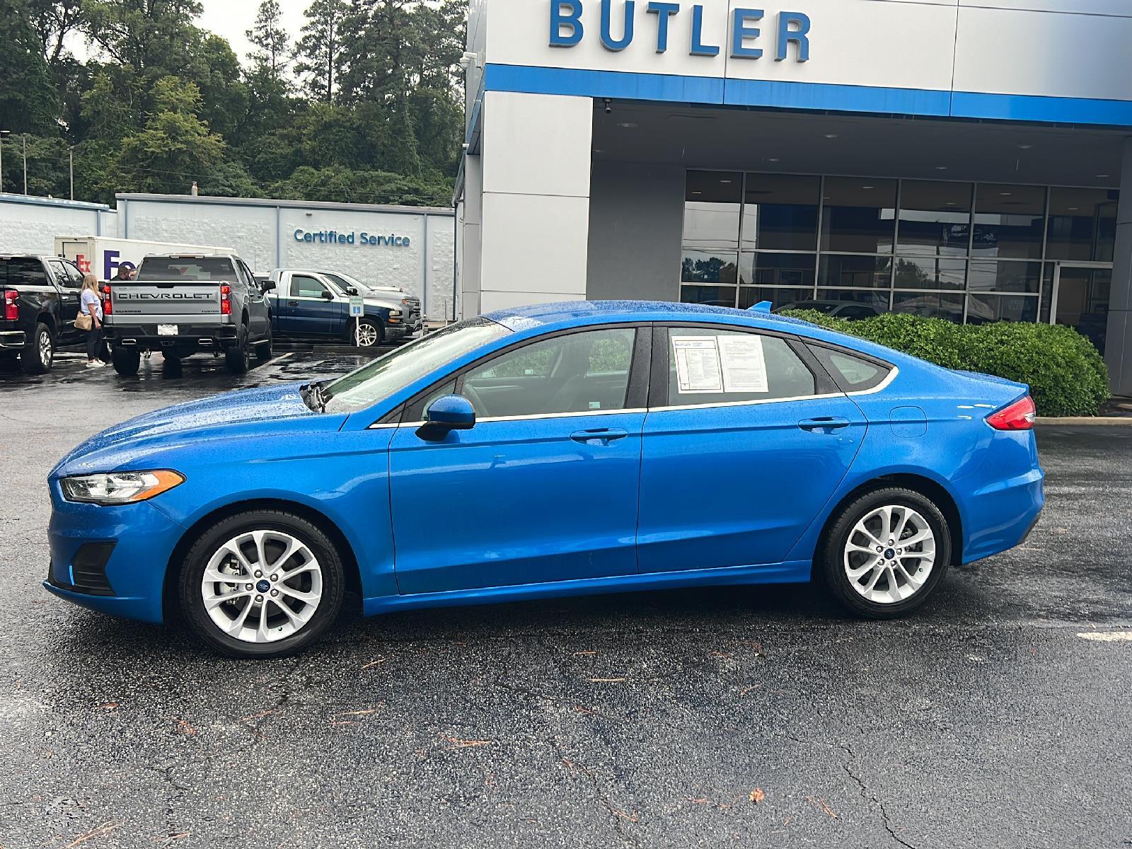 Used 2020 Ford Fusion Hybrid SE with VIN 3FA6P0LUXLR104185 for sale in Columbus, GA