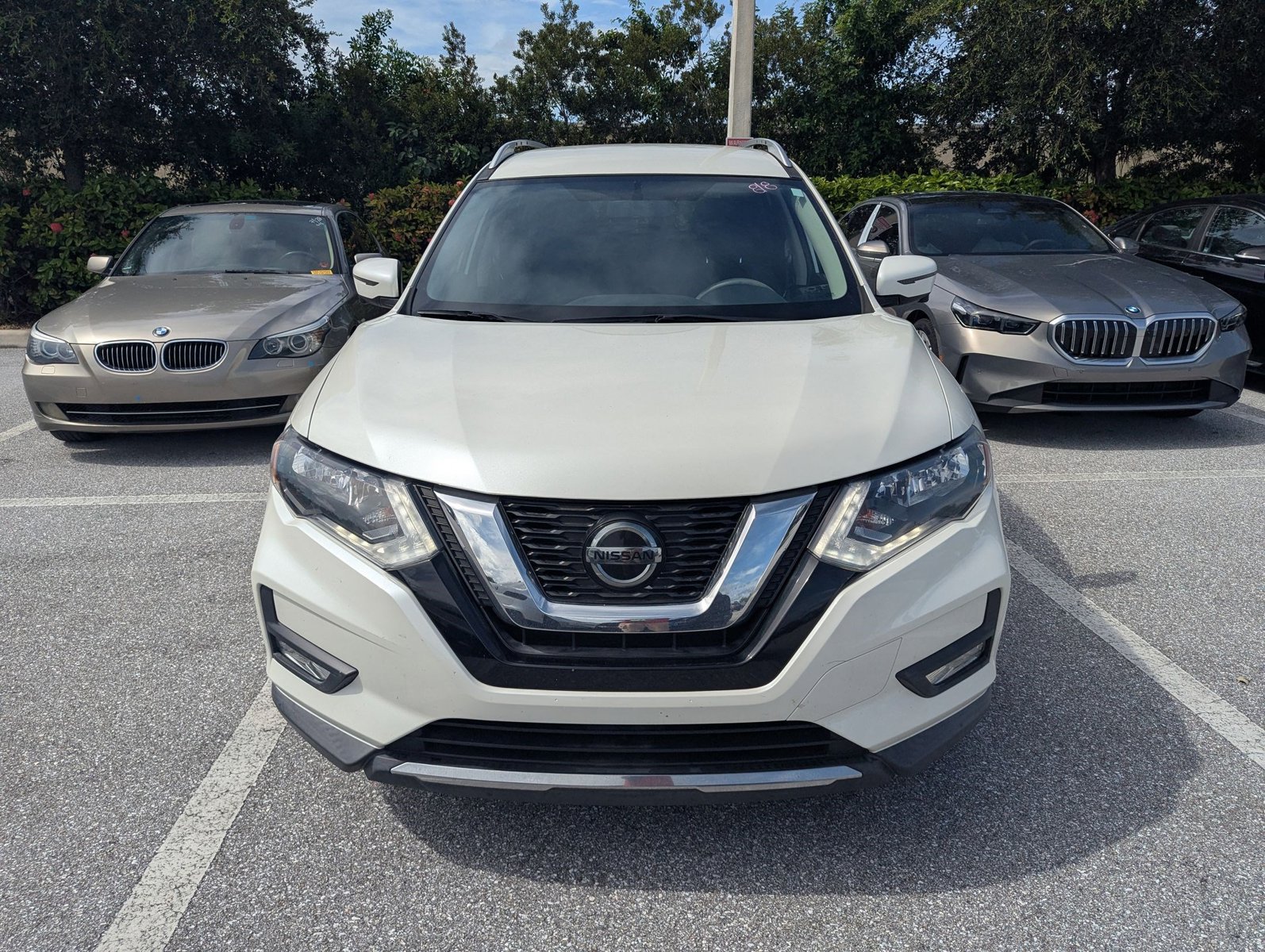 Used 2018 Nissan Rogue SV with VIN KNMAT2MT9JP618213 for sale in Delray Beach, FL