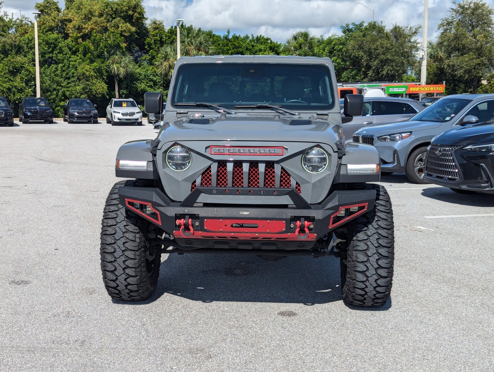 Used 2021 Jeep Gladiator Rubicon with VIN 1C6JJTBG3ML570681 for sale in Delray Beach, FL