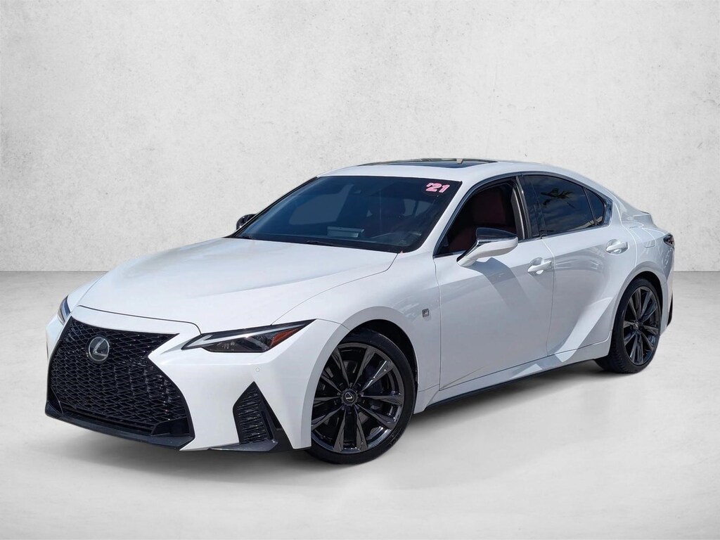Used 2021 Lexus IS 350 F SPORT Sedan