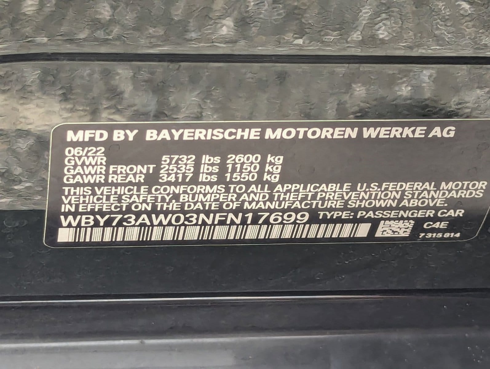 2022 Bmw i4 eDrive40 photo 5
