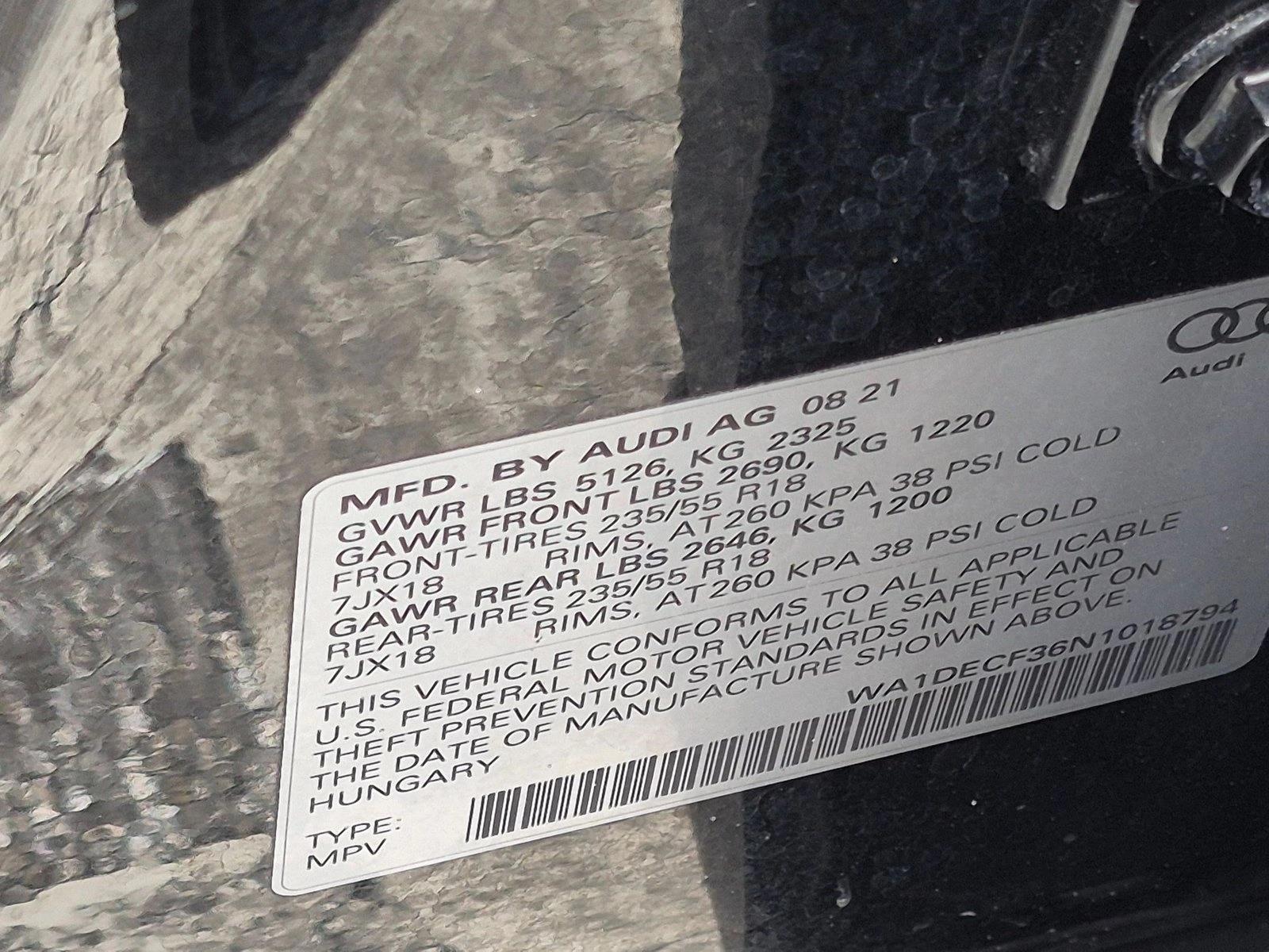 2022 Audi Q3 S Line Premium - Photo 22