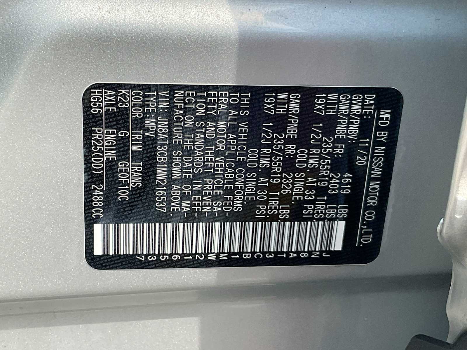 Thumbnail: 2021 Nissan Rogue - 38