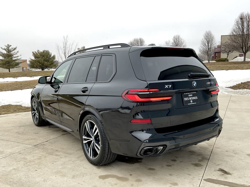 New 2024 BMW X7 M60i SUV Black Sapphire For Sale in Urbandale IA