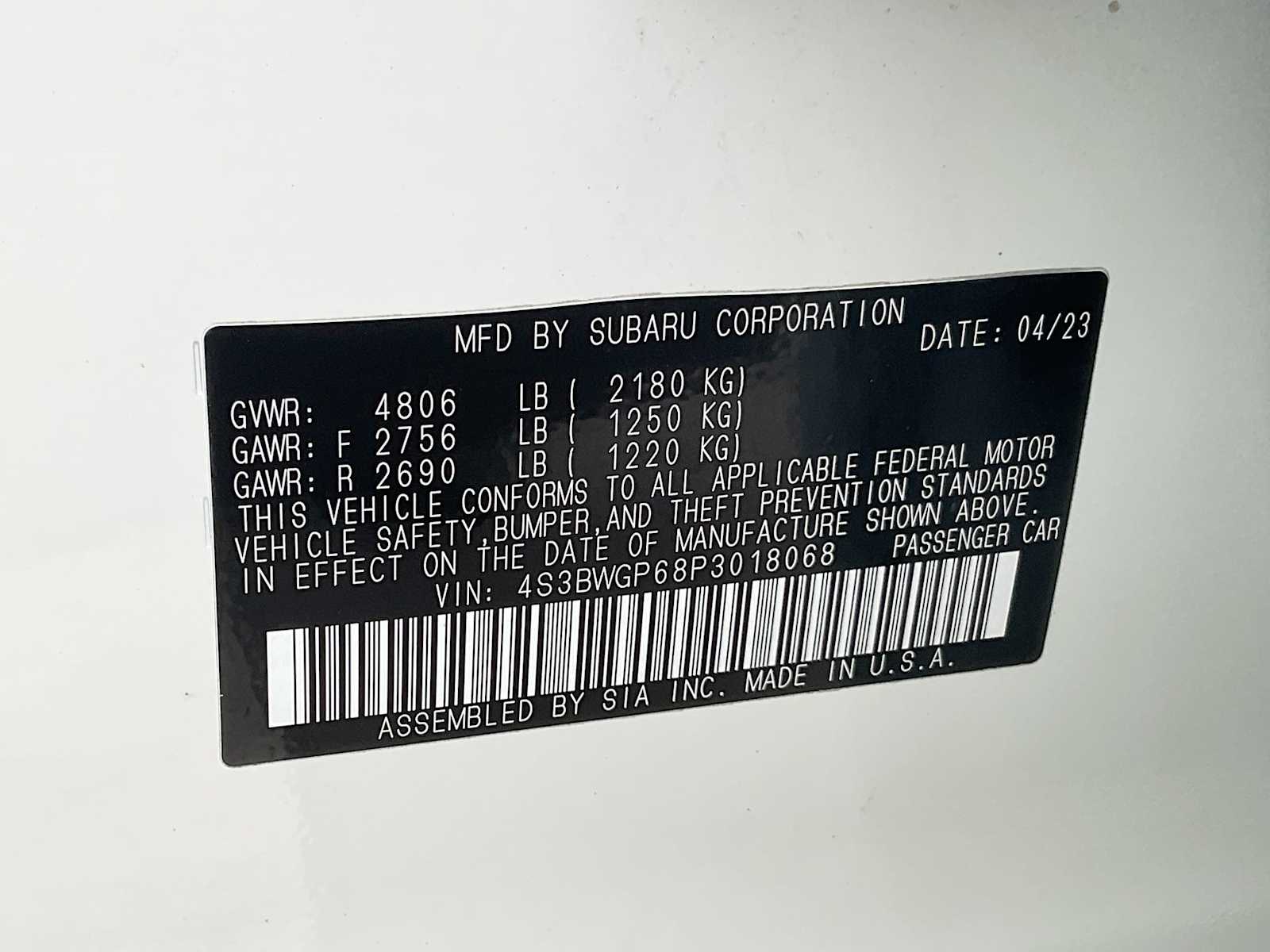 Thumbnail: 2023 Subaru Legacy - 37