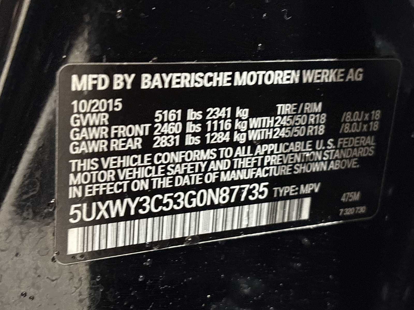 Thumbnail: 2016 BMW X3 - 37