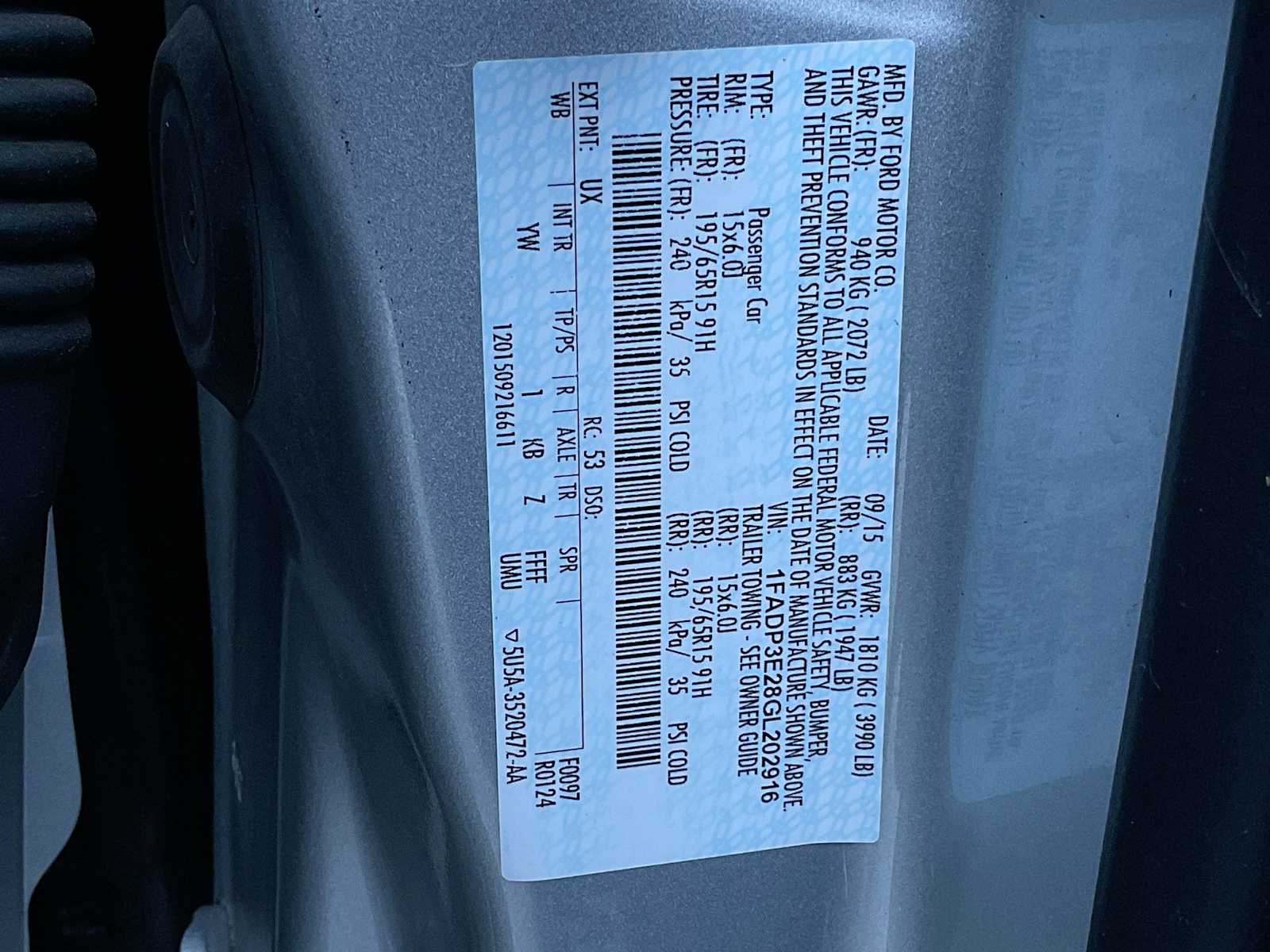 Thumbnail: 2016 Ford Focus - 36