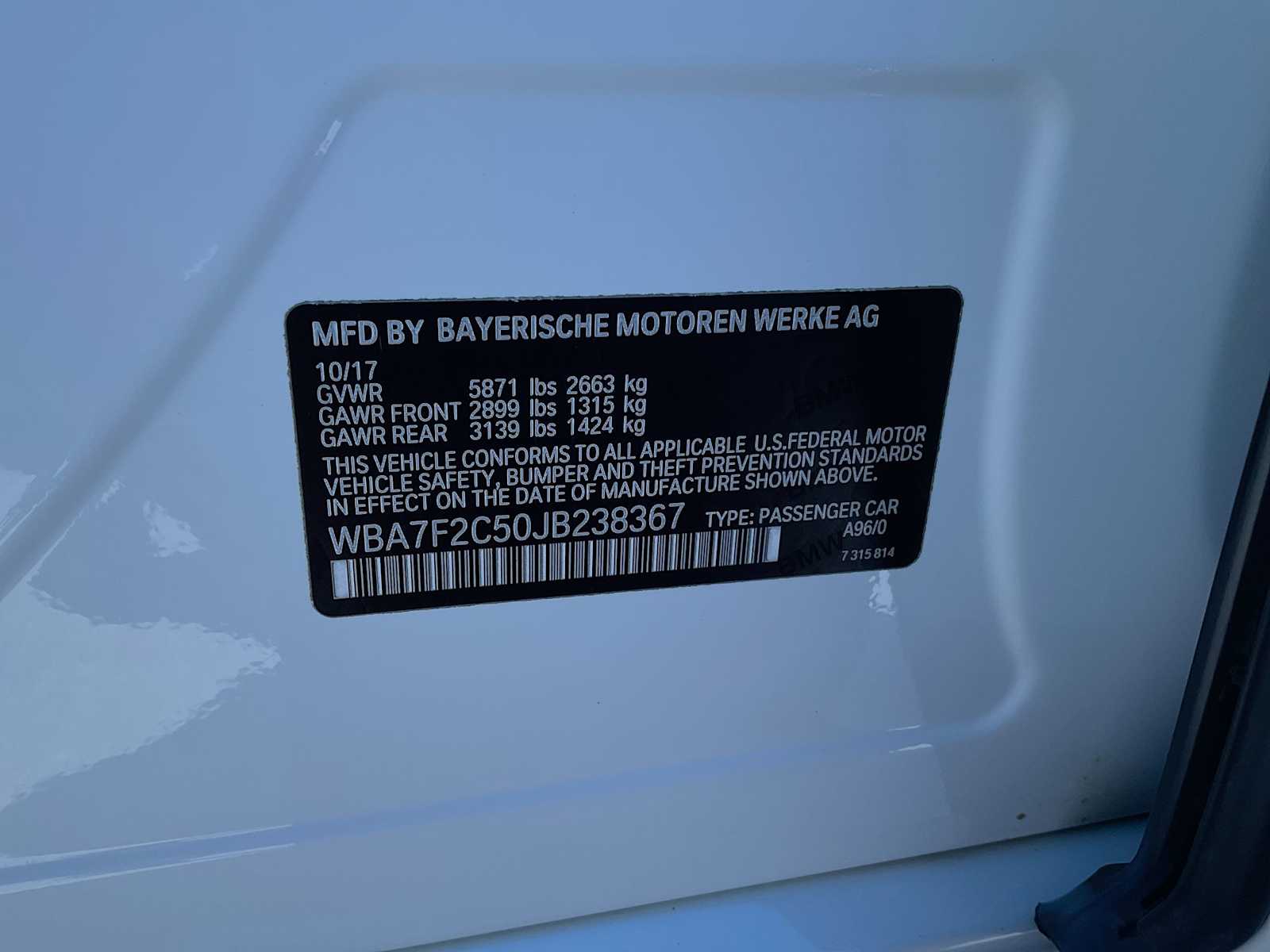 Thumbnail: 2018 BMW 7 Series - 40