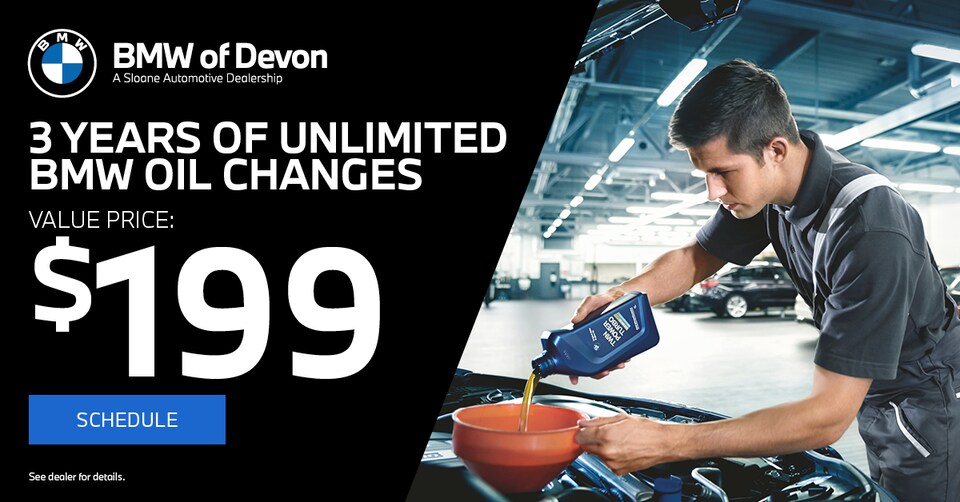 BMW Oil Change Coupons & Specials BMW of Devon