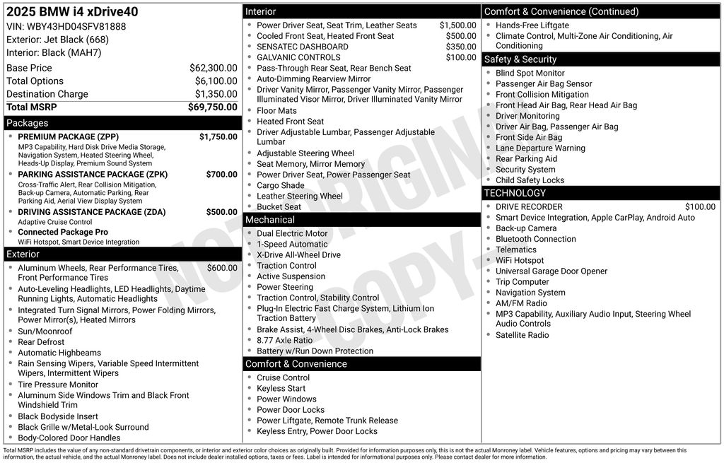 2025 BMW i4 xDrive40 photo 6