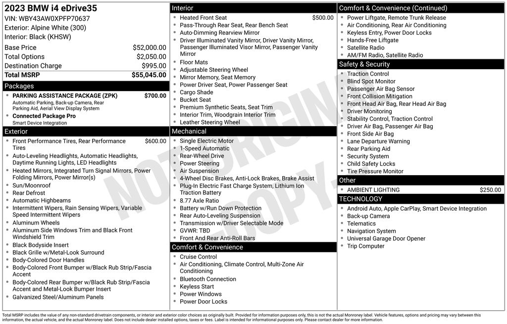 2023 BMW i4 eDrive35 photo 6