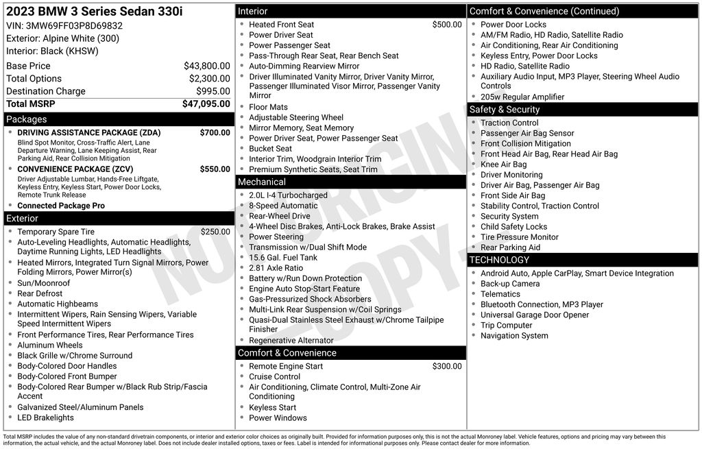 2023 BMW 3 Series 330i photo 6