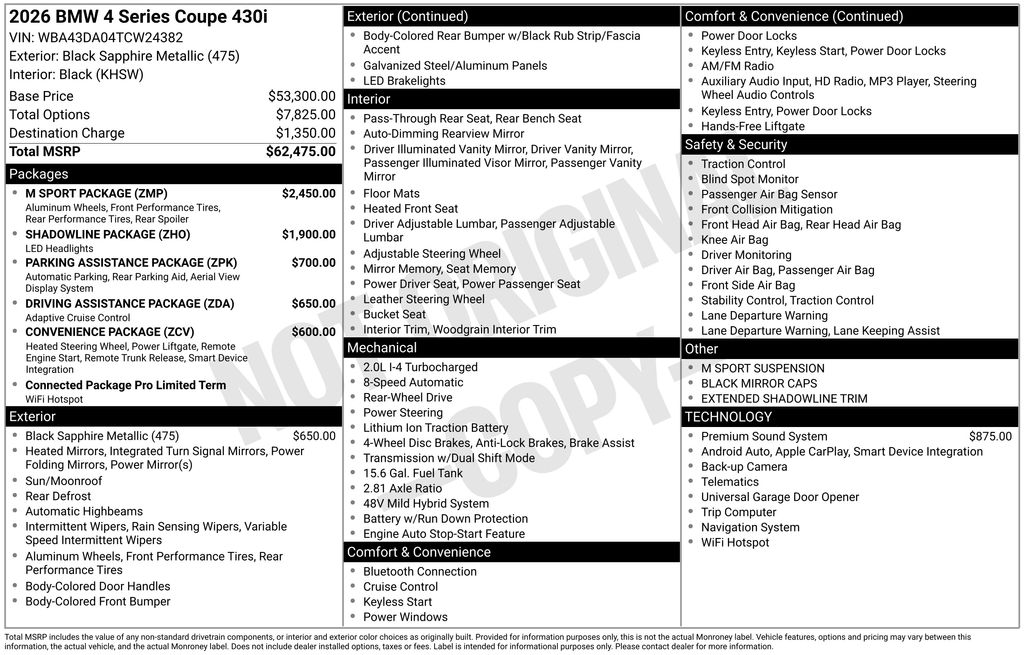 2026 BMW 4 Series 430i - Photo 12