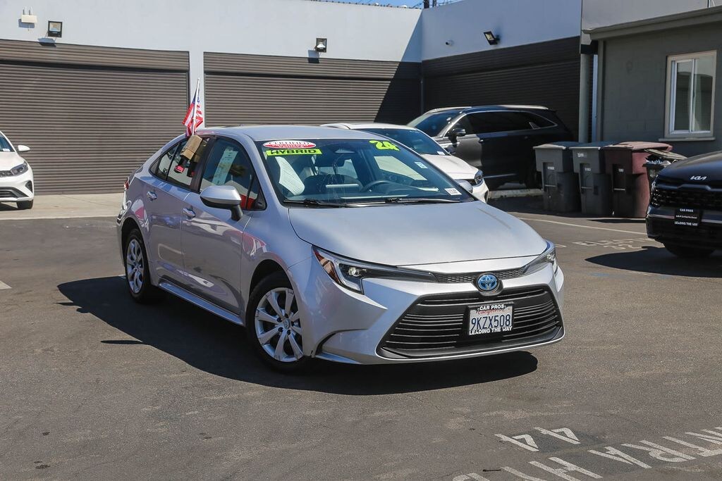 Used 2024 Toyota Corolla Hybrid LE Sedan