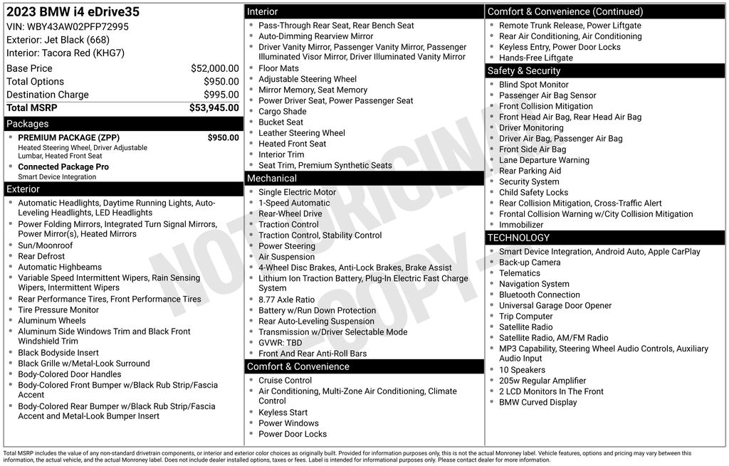 2023 BMW i4 eDrive35 photo 5