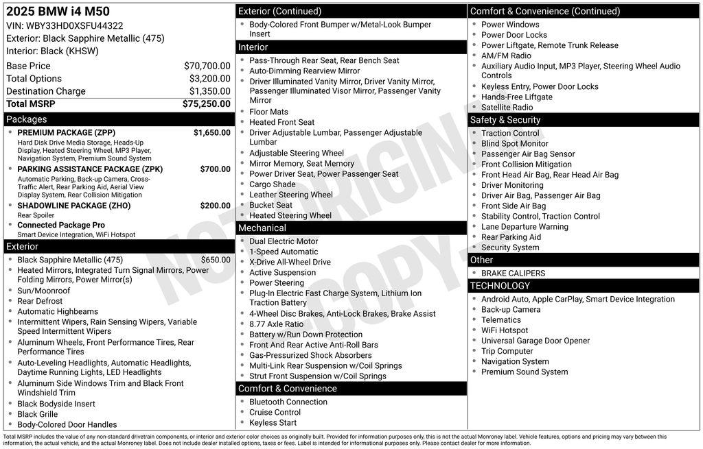 2025 BMW i4 M50 photo 6