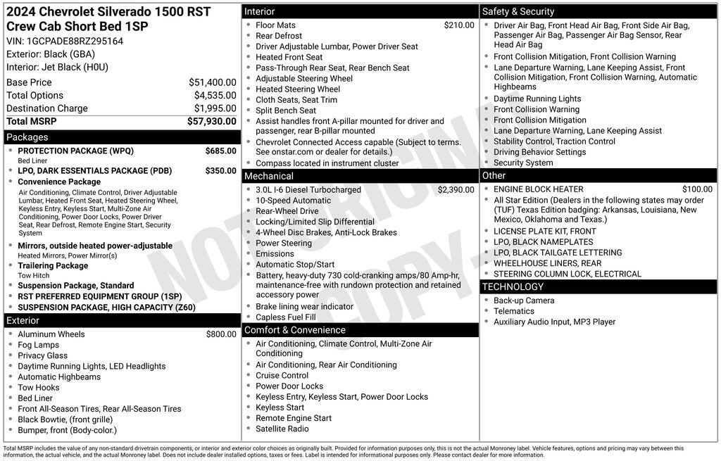 2024 Chevrolet Silverado 1500 RST photo 5