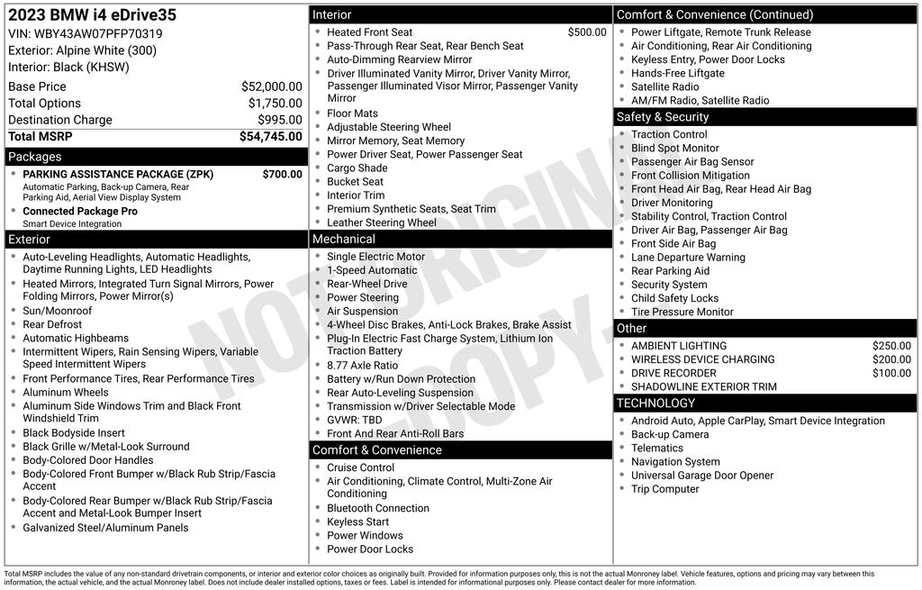 2023 BMW i4 eDrive35 photo 5