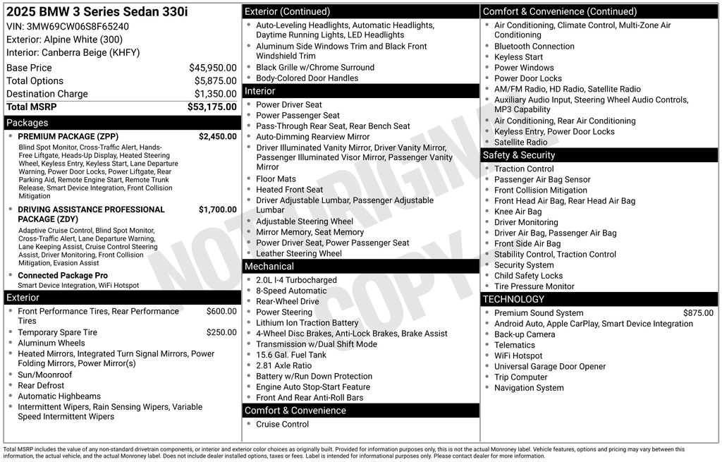 2025 BMW 3 Series 330i photo 5