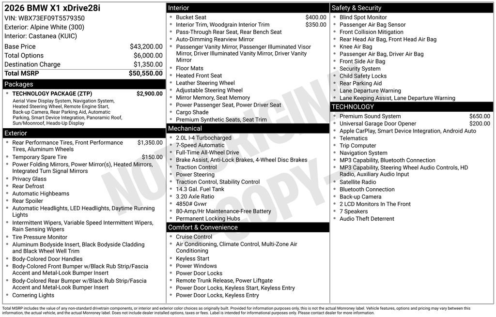 2026 BMW X1 XDrive28i - Photo 12