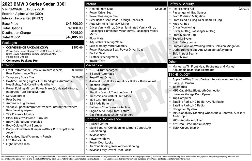 2023 BMW 3 Series 330i photo 5