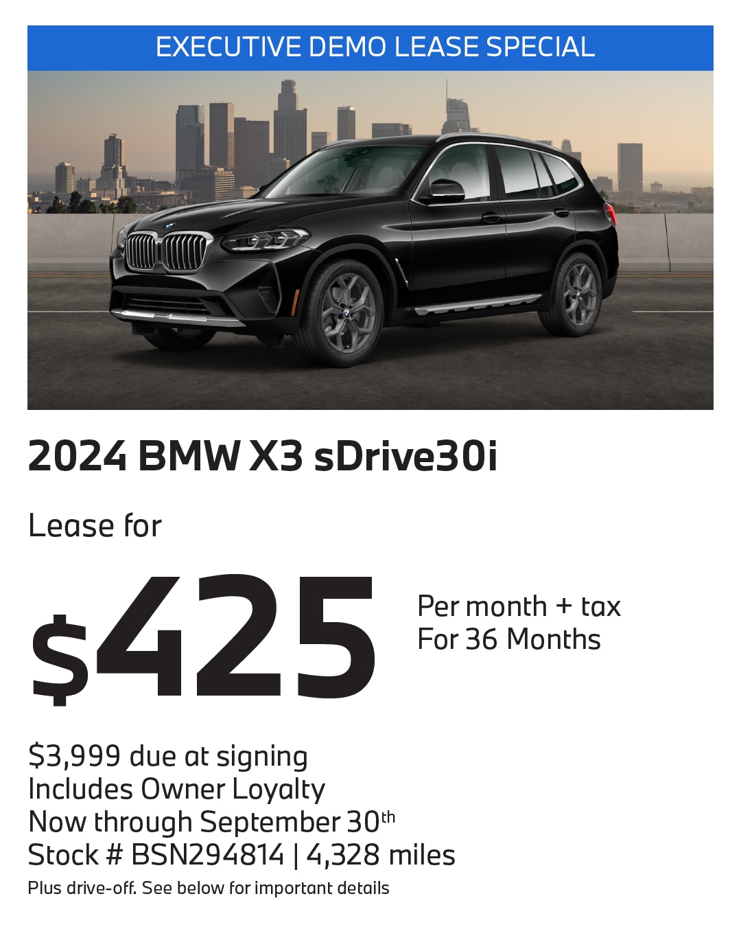2024 BMW X3