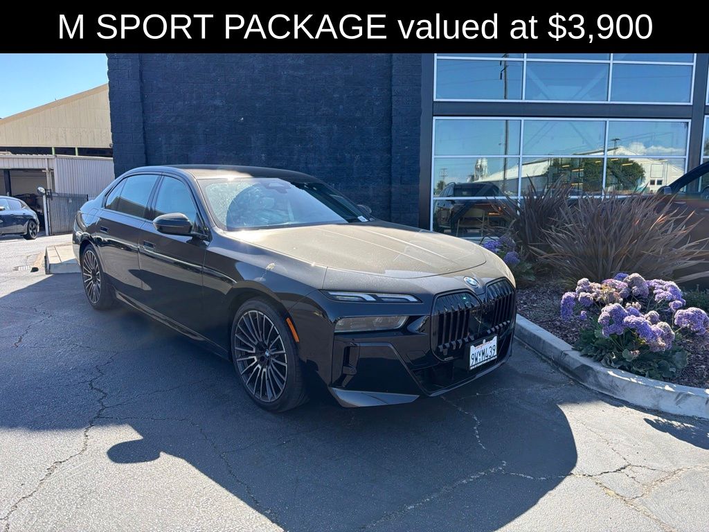 Used 2026 BMW i7 50 with VIN WBY43EJ07TCX04315 for sale in Los Angeles, CA