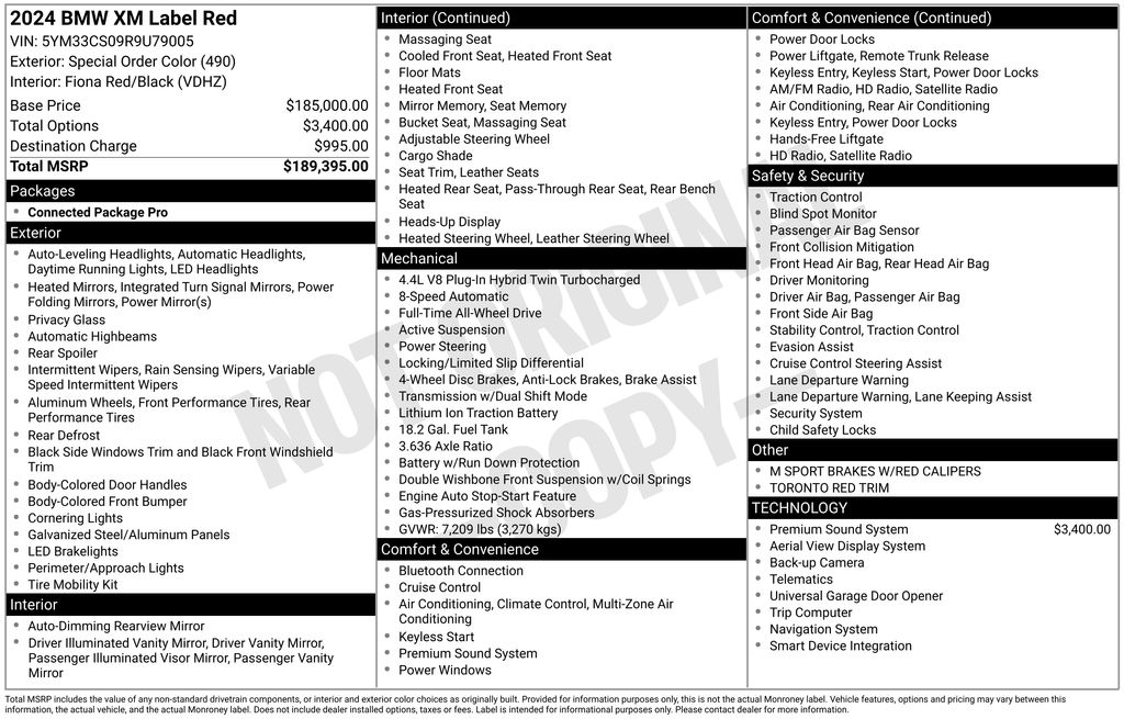 2024 BMW XM Label photo 6