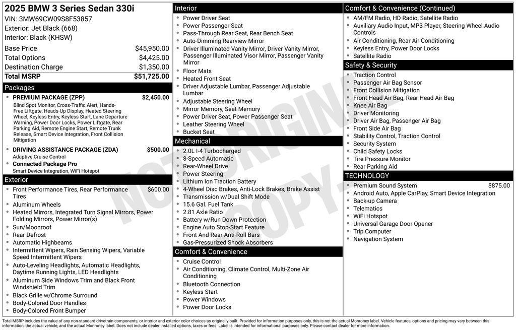 2025 BMW 3 Series 330i photo 5