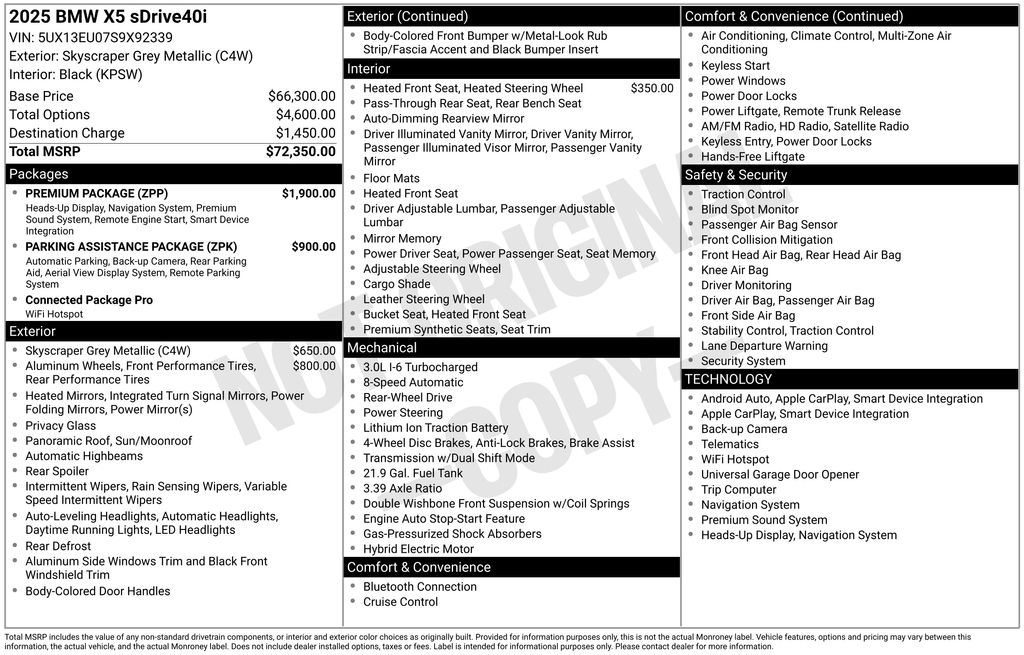 2025 BMW X5 40i - Photo 12