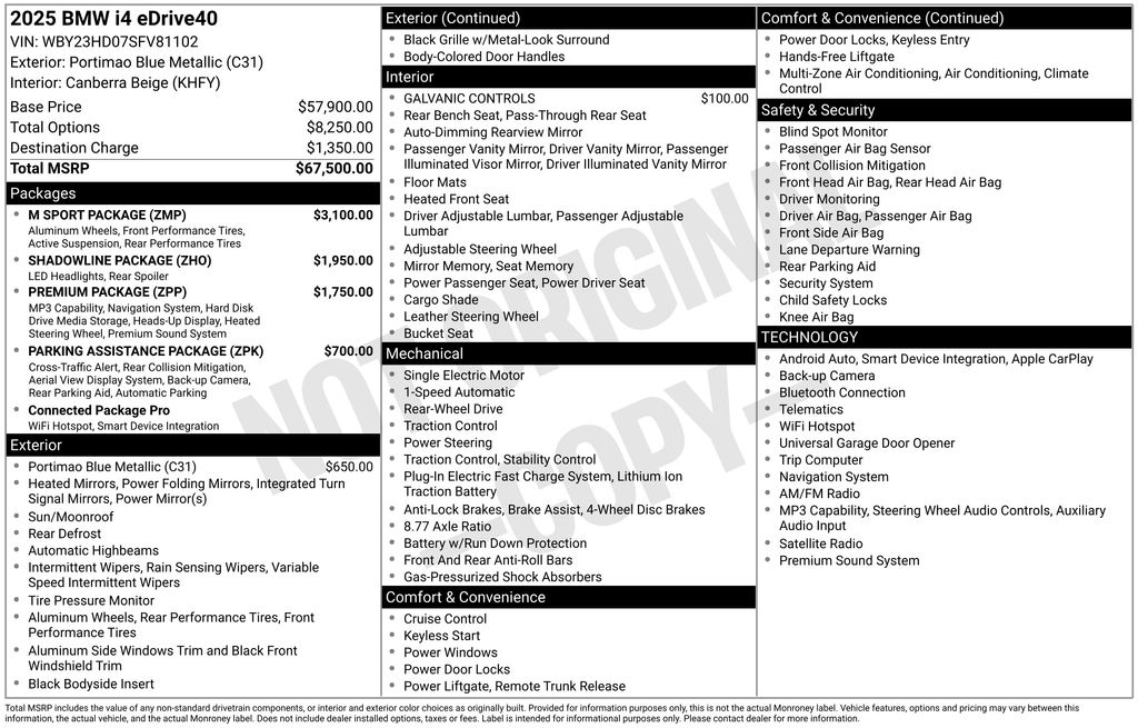 2025 BMW i4 eDrive40 photo 6
