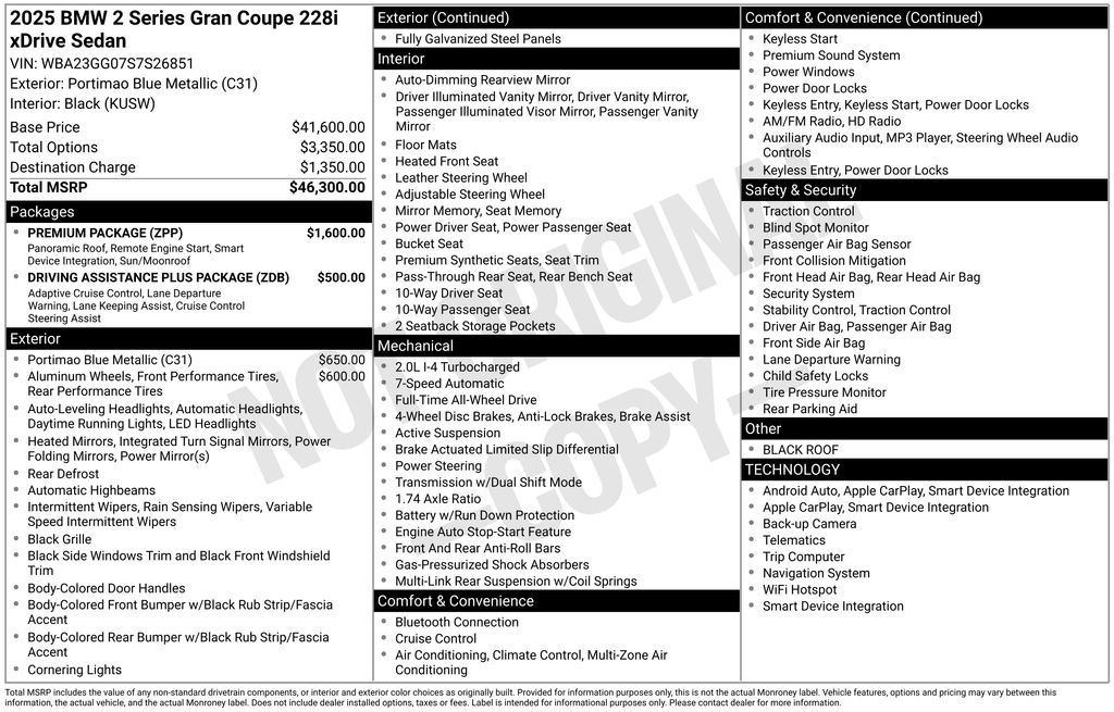 2025 BMW 2 Series 228 xDrive Gran Coupe photo 5