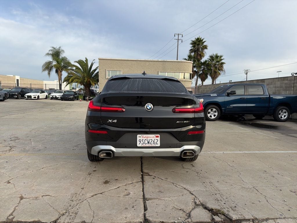 Used 2025 BMW X4 xDrive30i SUV